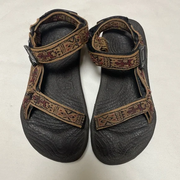 Teva | Shoes | Teva Terradactyl Sandals With Black Soles And  display picture 1
